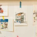 색연필/펜 드로잉 이미지