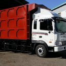 ＜신차소개＞ 2014년 현대5톤 쓰리축 방통일체형 집게트럭 스포일러 장착 주문 받습니다 이미지