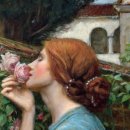 화가와 꽃 이미지