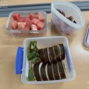 순수김밥 | 새벽배송 오아시스마켓후기 장흥김 순수 구운김밥김_수박김밥 (친구추천 paple21)