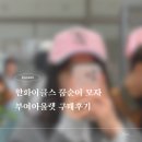 한화이글스 꿈순이 모자 후기｜부여아울렛 스파이더 구매 + 꿈순이 굿즈 2차