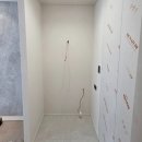 래미안부천중동 | 래미안부천중동아파트 화장대 맞춤제작 템파보드 조명거울 설치