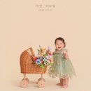 꽃, 이어라 | 배곧아기사진 1티어사진관 ‘배곧사진관 이름꽃사진관’ 프리미엄 돌 사진 솔직후기