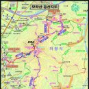 모락산 등산로 전경-②(모락산 정상 및 모락산에서 바라본 주변지역 전경, 모락산 등산지도, 등산코스 포함) 이미지