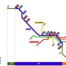 대구권 광역철도 (구미-경산) 노선도 이미지