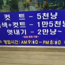커트보이남성컷