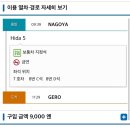 주식회사 다나음 | 나고야 3박4일 여행 나고야 게로 기차 예매 및 게로 온천 추천