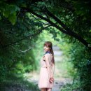 숲속 정원 이미지