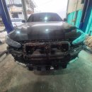 제일 모터스 | BMW i4 앞범퍼 찢어짐 깨짐 사고수리 후기 성남 수입차 교환도색·자차보험 처리 전문 1991모터스