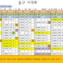 10월07일(월)2부배치표 이미지