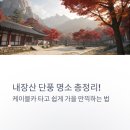 몽계폭포 백양사코스 | 내장산 단풍 명소 총정리! 케이블카 타고 쉽게 가을 만끽하는 법