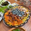 신산리-4 | 제주도 동쪽 성산읍 지환이네 수산물 바다 뷰 포차 고등어회 해물 모듬 멍게 전복 소라 해삼
