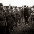 전면, 캘리포니아에서 차 세계 대전의 보이지 않는 흑백 사진. 1915년부터 1916년까지 이미지