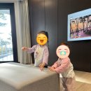 통나무아일랜드 | 돌 아기와 태안 &#39;아일랜드 리솜&#39; 방문 후기 / 포장음식, 바다산책, 튤립축제 등