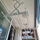 문산선유5단지(휴먼시아) 경로당 | 파주 아파트 베란다 천정 빨래건조대 설치