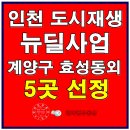 서쪽 하늘아래 반짝이는 효성마을 | 인천 도시재생 뉴딜사업 계양구 효성동 외 5곳 선정