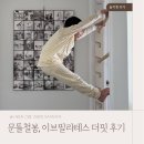 더핏 | 이브필라테스 더핏 후기 (셀프설치 + 아이들도 쓰는 문틀 철봉)