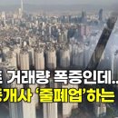 아파트 거래량 폭등인데.... '줄폐업'하는 공인중개사들...시장의 감춰진 진실 이미지