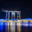 마리나 베이 센즈야경-싱가폴 이미지