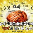 건강정보＞ 60세 이상은 꼭 정독하세요 김치의 놀라운 효능! 이미지