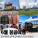 6월 몽골여행 적기! 날씨 항공권 옷차림 준비물리스트 (판초, 수건)