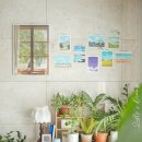 계절 담은 오일파스텔 이미지