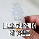 남성탈모관리 탈모케어 MTS앰플 자란다성장인자 홈케어 후기