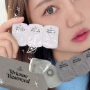마이피픈 비비안웨스트우드 라운 그란데 애쉬 원데이 투톤렌즈 내돈내산 후기
