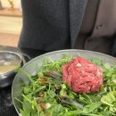 능동농장 | [맛집] 능동미나리 여의도 맛집 미나리육회 미나리곰탕 웨이팅 맛집 줄안서고 먹기
