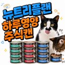 고양이 습식 주식 추천 | 하루 2캔으로 음수량까지 해결되는 뉴트리플랜 하루영양 주식 후기