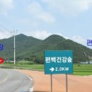 치유의숲 진입도로 이미지