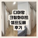 바른플랜 | 풀바른 디아망 회벽 크림화이트 셀프 도배 후기｜초보자도 3시간 만에 대성공(월플랜 벽지 시공 꿀팁)