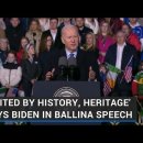 'United by history, heritage', Biden tells Mayo crowd in closing speech 이미지
