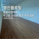 북초등학교 | 동화자연마루 학교용 은이온 항균 치장 합판 광명북초등학교 시공 후기