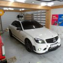 벤츠/C63 AMG/2010년식/흰색/10만7천키로/정식수입중고/3600만원/부산해운대 이미지