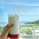 남해-131 | [남해 할로브리즈] 독일마을 오션뷰 카페 주차 운영시간 애견동반 대형카페 내돈내산