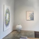 그림산책 | 봄을 담은 향기 강정주 개인전 후기, 앞산 벚꽃 산책과 꽃 그림의 콜라보 동원화랑 앞산점