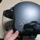 세나10 부착된 오픈페이스 헬멧 1개(M사이즈)와 동일 모델 S사이즈 헬멧 1개 _ 가격 조정 재업 이미지