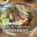 옹심이쇠고기국수집 | [용인 막국수 맛집] 시골막국수와옹심이 내돈내산 후기, 옹심이까지 다 시켜봤어요