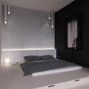 매끄러운 가장자리, 깔끔한 선 및 선명한 톤, 현대 스타일의 침대 40가지 이미지