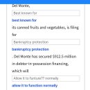 52 25/7/7 Del monte, canned fruits company seeks bankruptcy protection 이미지