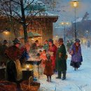 Detlev Nitschke 1935~ Viktualienmarkt en Munich, invierno. 이미지