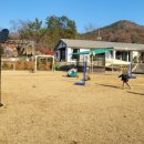 조용한 노천카페 데이트 아이와 가기 좋은 야외 카페 슬로우 위켄드(운동장,방방이,모래놀이, 레일썰매)