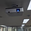 한미에어콘 | 마포 한미교육단 – 사무용 프로젝터 CLP-452FHD 설치 후기