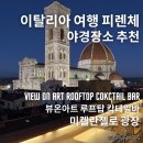 장소 추천 | 두오모 대성당 근처 뷰온아트 루프탑 칵테일바, 미켈란젤로 광장 | 이탈리아 버스 탑승 후기
