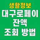 주식회사 코드세븐 | 대구로페이 잔액조회 민생지원금 충전 사용 방법