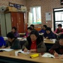 성인문해 한글교실 이미지