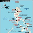 신혼여행 어디로 가시나요? (필리핀 지도) 이미지