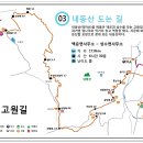 내동산 도는길 이미지