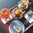멋쟁이 | 강릉 감성카페 디저트 맛집 후기, 평탄 (멋쟁이토마토주스, 망고소르베, 테린느)